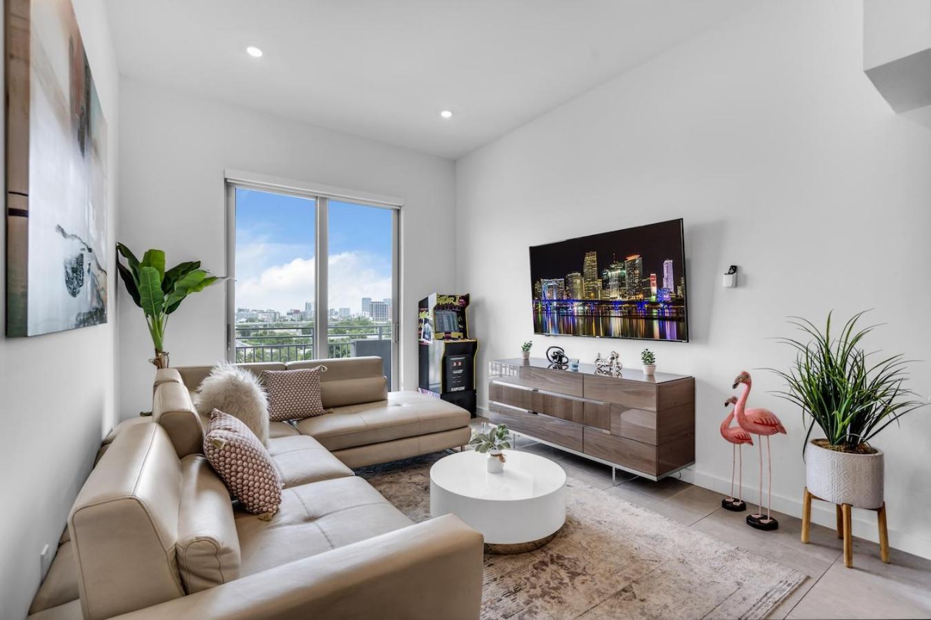 Appartamento Urban Escape 3 Bed Unit Near Brickell And Wynwood Miami Esterno foto