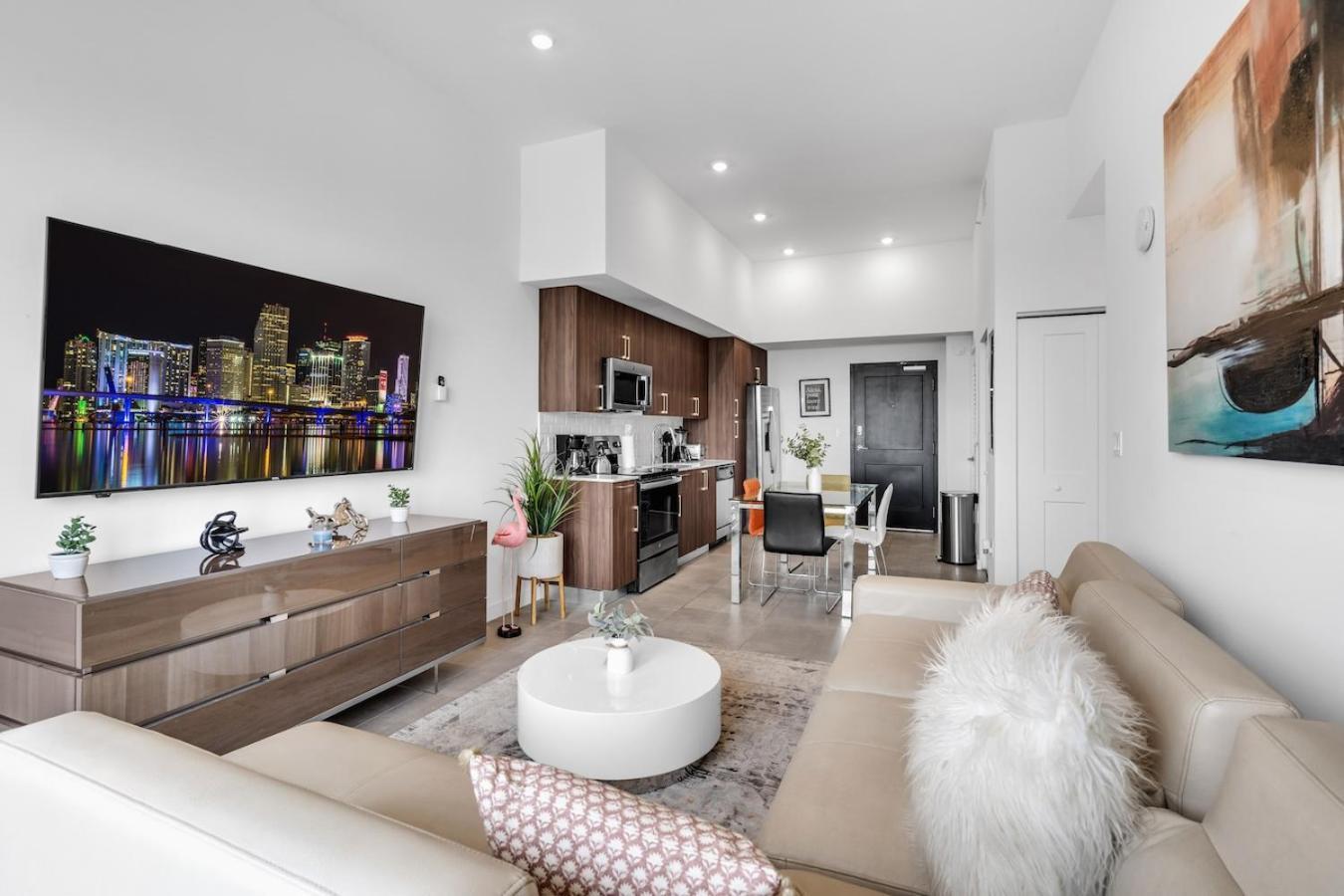 Appartamento Urban Escape 3 Bed Unit Near Brickell And Wynwood Miami Esterno foto
