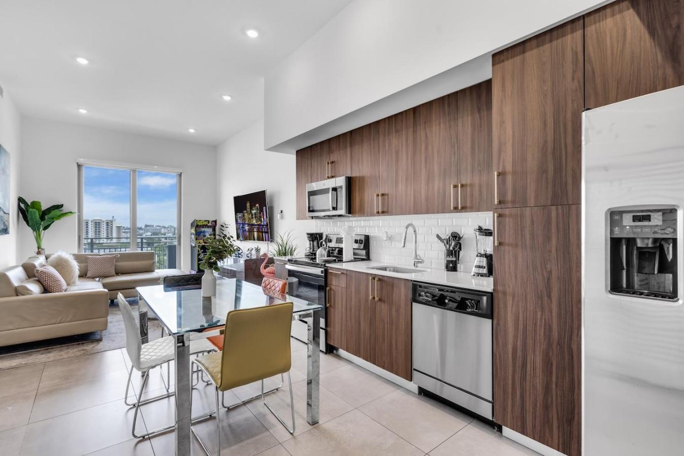 Appartamento Urban Escape 3 Bed Unit Near Brickell And Wynwood Miami Esterno foto