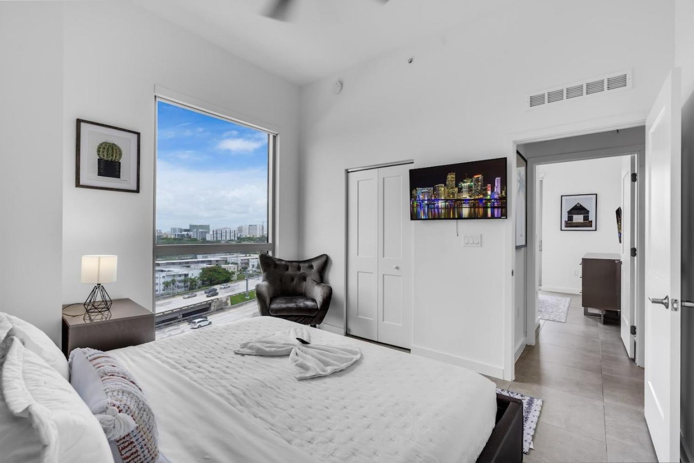Appartamento Urban Escape 3 Bed Unit Near Brickell And Wynwood Miami Esterno foto